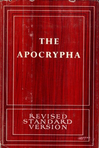 The Apocrypha (Revised Standard Edition) B000E7TT38 Book Cover