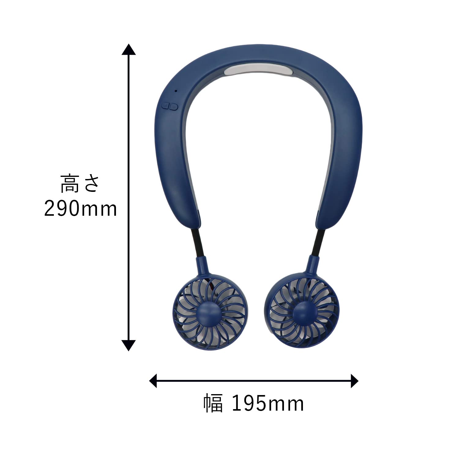 Amazon | 東京Deco 首掛け扇風機 携帯扇風機 4000mAh大容量 首掛け