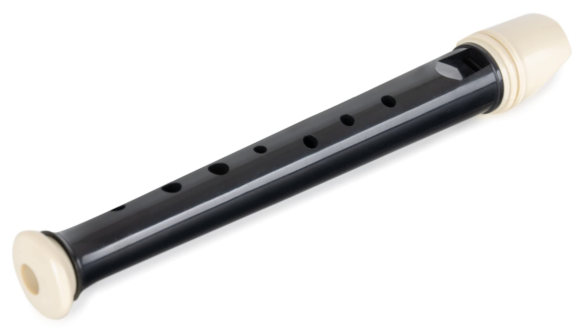 Flûte Garklein Classic Cantabile - Flûte à bec sopranino en plastique - monobloc - avec étui - noir