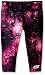 Skechers Big Girls' Sport Active Capri Legging, Pink Glow Space, Large