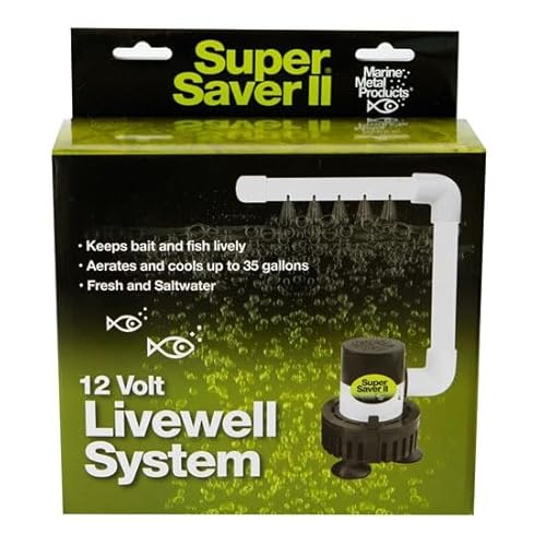 Marine Metal SS-II Super Saver Live Well Bait System &
