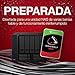 Seagate IronWolf, 2TB, NAS, Unidad de disco duro interna, HDD, 3,5 in,...