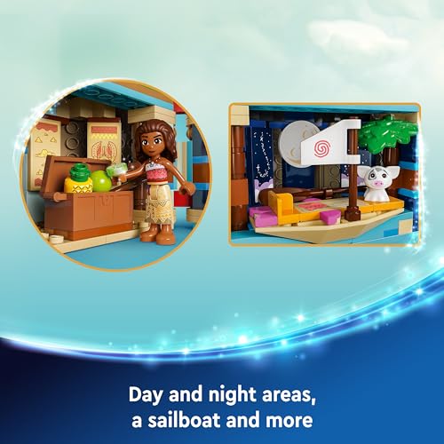 Image of LEGO ǀ Disney Moana's Flowerpot Buildable Flower Toy 43252 Building Blocks Toys for 9+ Gift for Boys and Girls