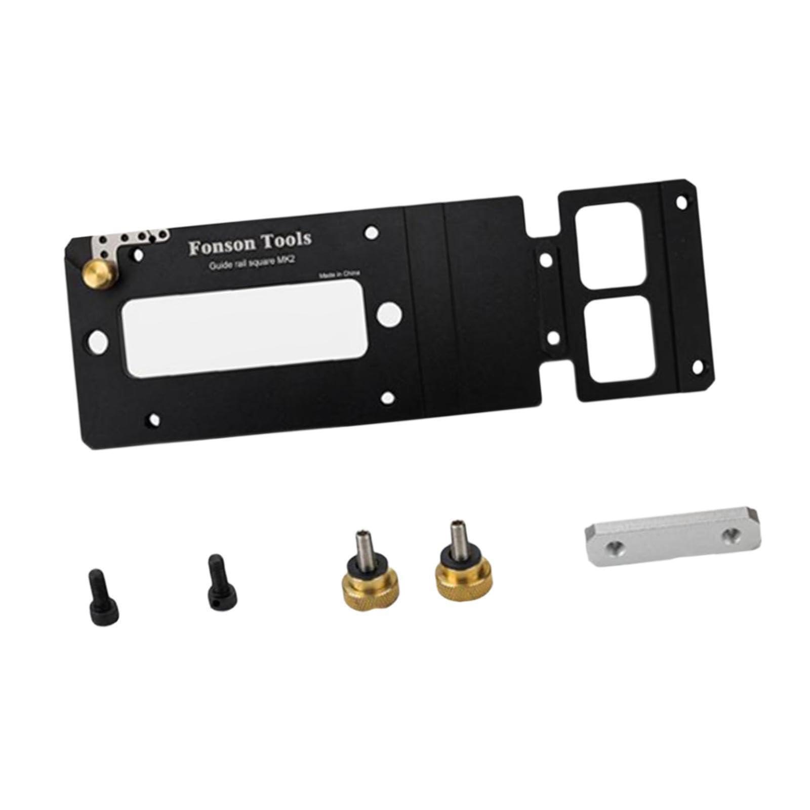 CYDZSRA Angle Stop Guide Rail Power Tool Accessories Guaranteeing Consistent Performance Enhancing Every Cutting Project with Ease Track Saw Square Guide Rail