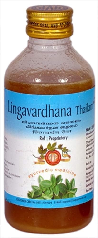 Lingavardhana Thailam Oil Ayurvedic Herbal Massage Oil (Huite de massage aux plantes)