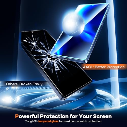 AACL 3-Pack for Samsung Galaxy S25 Ultra Screen Protector Tempered Glass — view 4