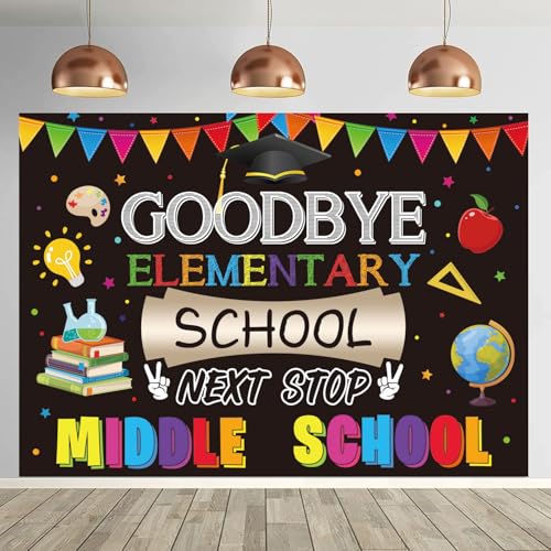 Toile de fond pour fête diplôme école primaire et accessoires photo fin d'année