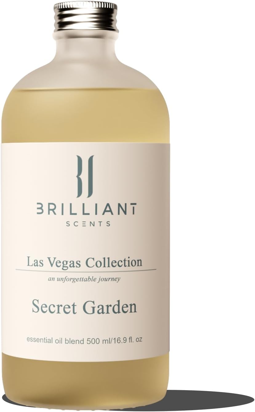 Brilliant Scents Secret Garden Scents | Green Melon, Lemon | Luxury Home & Business Scent | Fragrance Oil | 200ML