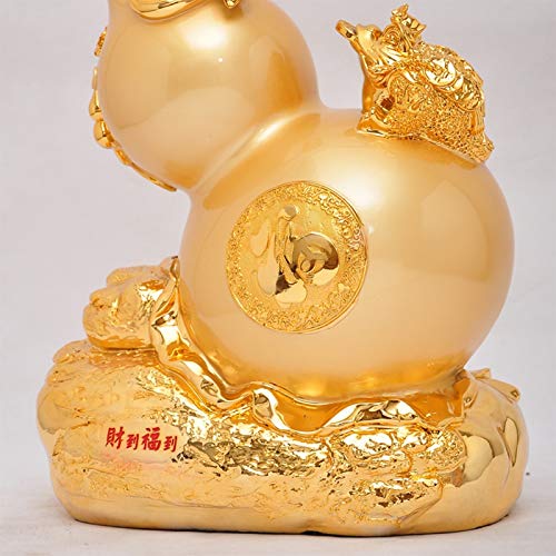 Décoration Artisanat Salon Wu Lou - Statuette Feng Shui et Pendule Fortune