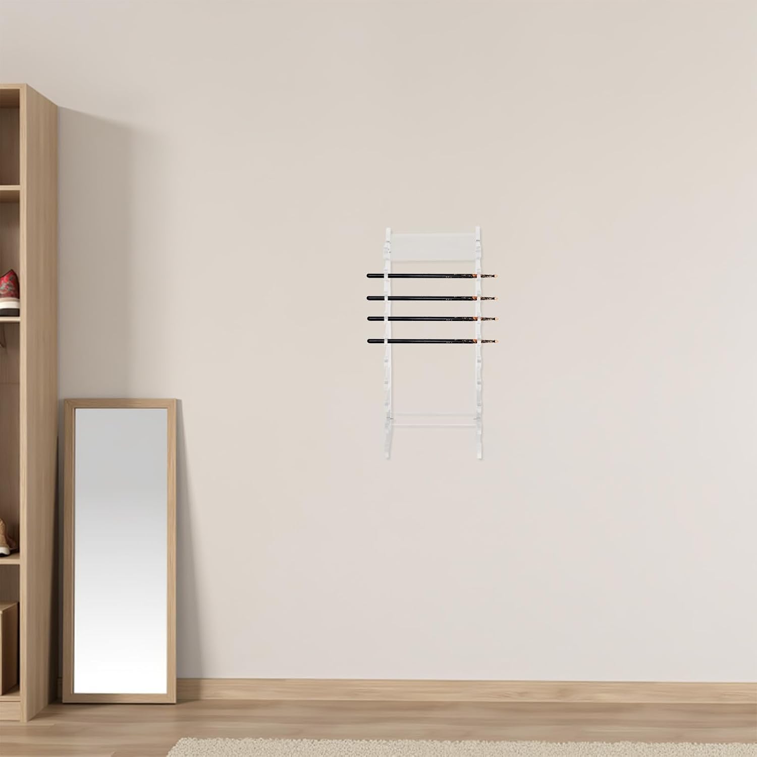 Acrylic Drumstick Display Wall Mount Holder for Drumsticks and Mallets image 5