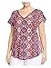 Lucky Brand Women's Plus Size Inset Lace Top