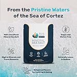 Baja Gold Mineral Sea Salt - Organic Natural Grain Salt for Cooking & Baking | Authentic Baja Salt | Ideal for All Culinary Creations | 1 lb. Resealable Bag, 300+ Servings - Image 2