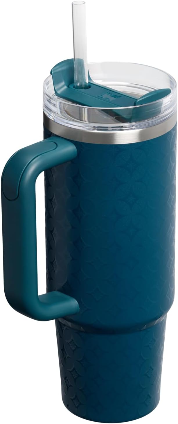 STANLEY Quencher H2.0 Tumbler with Handle and Straw 30 oz | Flowstate 3-Position Lid | Cup Holder Compatible for Travel | Insulated Stainless Steel Cup | BPA-Free | Ponderosa Star - Image 3