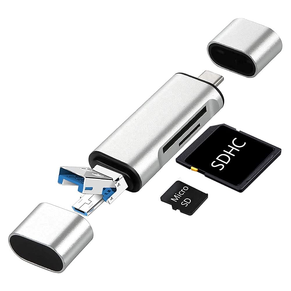 RuhZa 3 in 1 Type C Card Reader Hub, Type C OTG Adapter, 3 in 1 Card Reader, Type c USB 3.0 All in one Card Reader Hub for Laptop/Mobile Phone-image-39