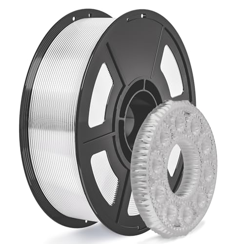 iSANMATE Transparent PETG HF Filament 50-400mm/s 1KG Rapid Clear for Bambu