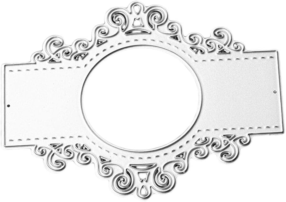 CALANDIS Invite Card Embellishments Flower Window Lacework Cutting Dies Cut Stencil Scrapbooking Paper Card Embossing Craft | Carbon Steel. | 1 Piece Flower Window Carbon Steel Cutting Dies
