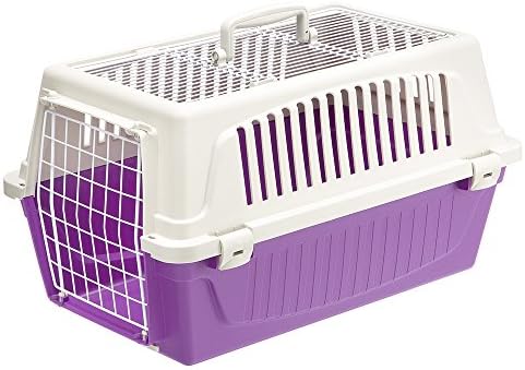 Ferplast Atlas Pet Carrier | Small Pet Carrier for Dogs & Cats w/Top & Front Door Access