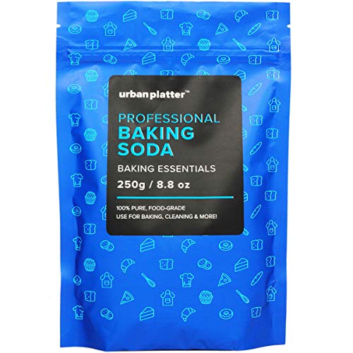 Image of Urban Platter Baking Soda, 250g + Urban Platter Aluminium-Free Baking Powder, 250g (Double-Acting Leavening Agent | Perfect for Fluffy
