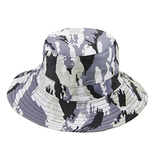 MioCloth Outdoor Kids Camo Bucket Big Brim Hat UPF50+ UV Ray Sun Protection Boys Sun Hat3