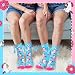 TagreSpike Novelty Magnetic Hand Holding Socks Funny Unicorn Donut Happy Birthday Holding Hands Sock for Girls Blue Pink Cute Crazy Animal Couple Socks Graduation 2026 Gifts