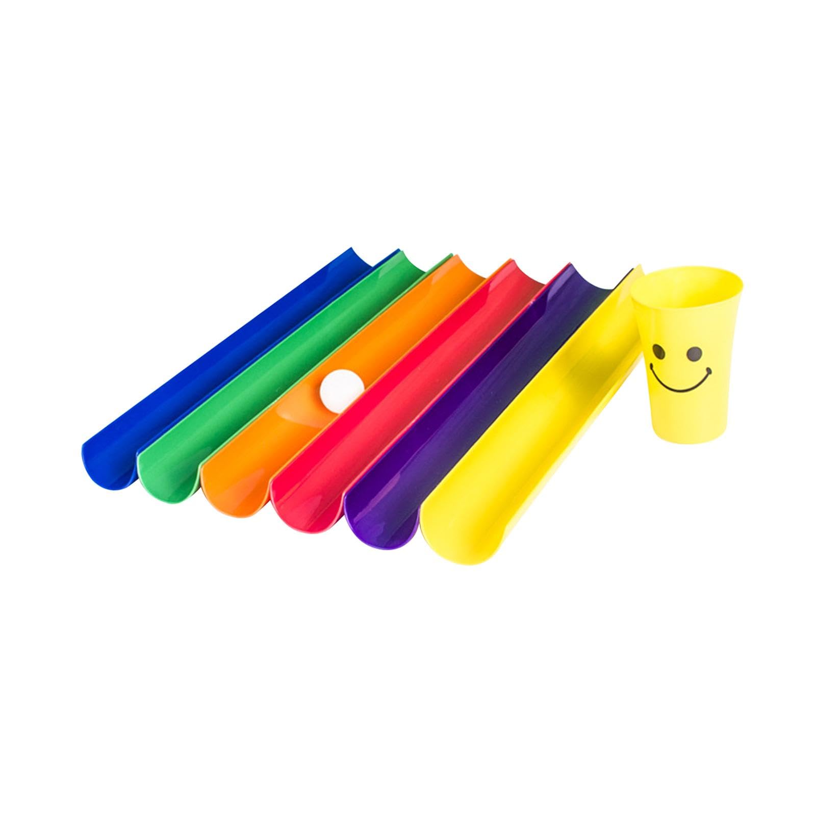 Aymzbd Pipeline Challenge Game Kit, Team Building Games, Half Pipe Relay Race Game Kit for Adults Teens Field Day Game School Gym Outdoor Youth Sports, 6 Half Pipes