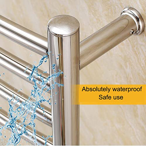 Calentador de baño con estante térmico de acero inoxidable 4