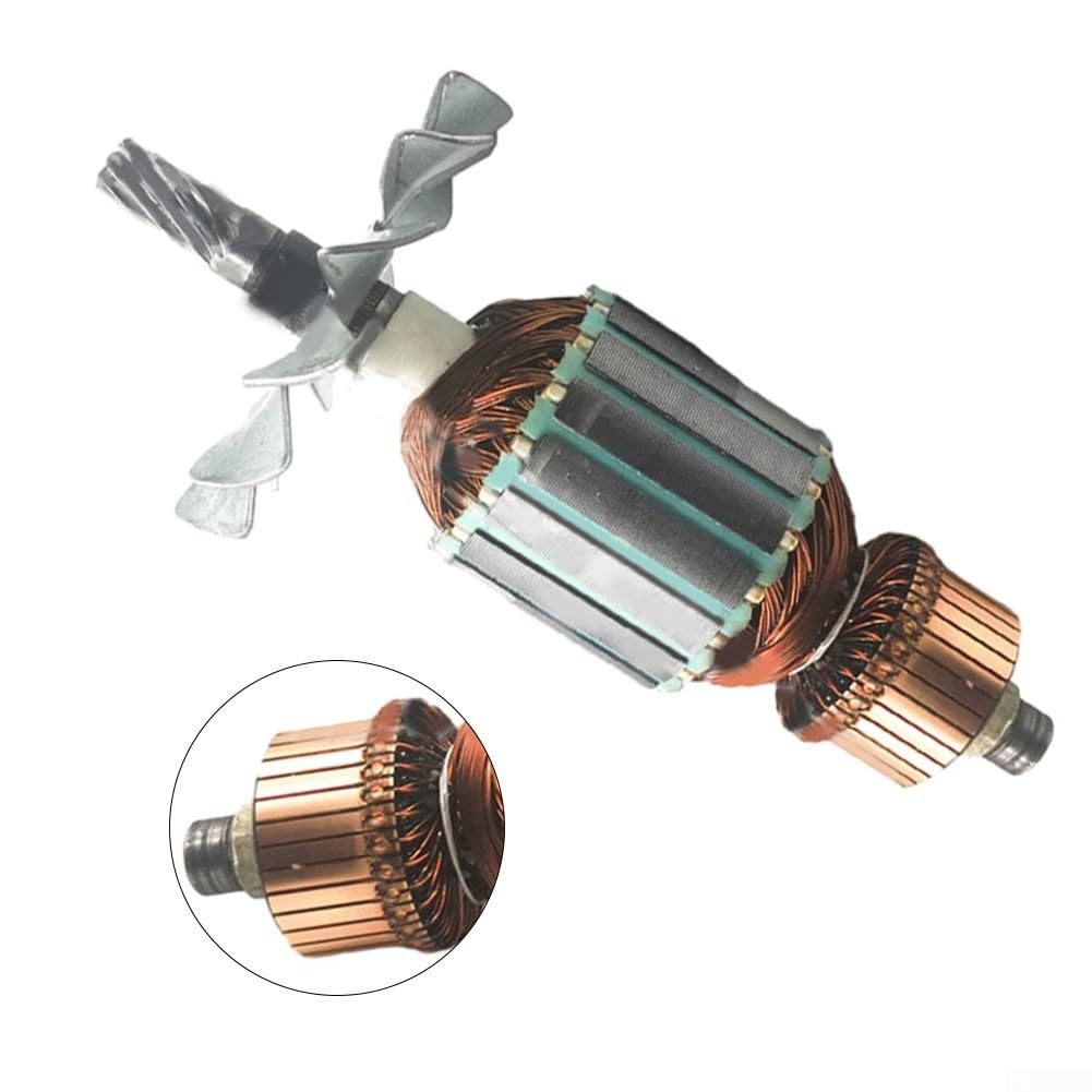 Ancrage de pour rotor d'armature, pour Metabo KGS254M 310011490, améliore l'efficacité et la longévité de votre outil électrique