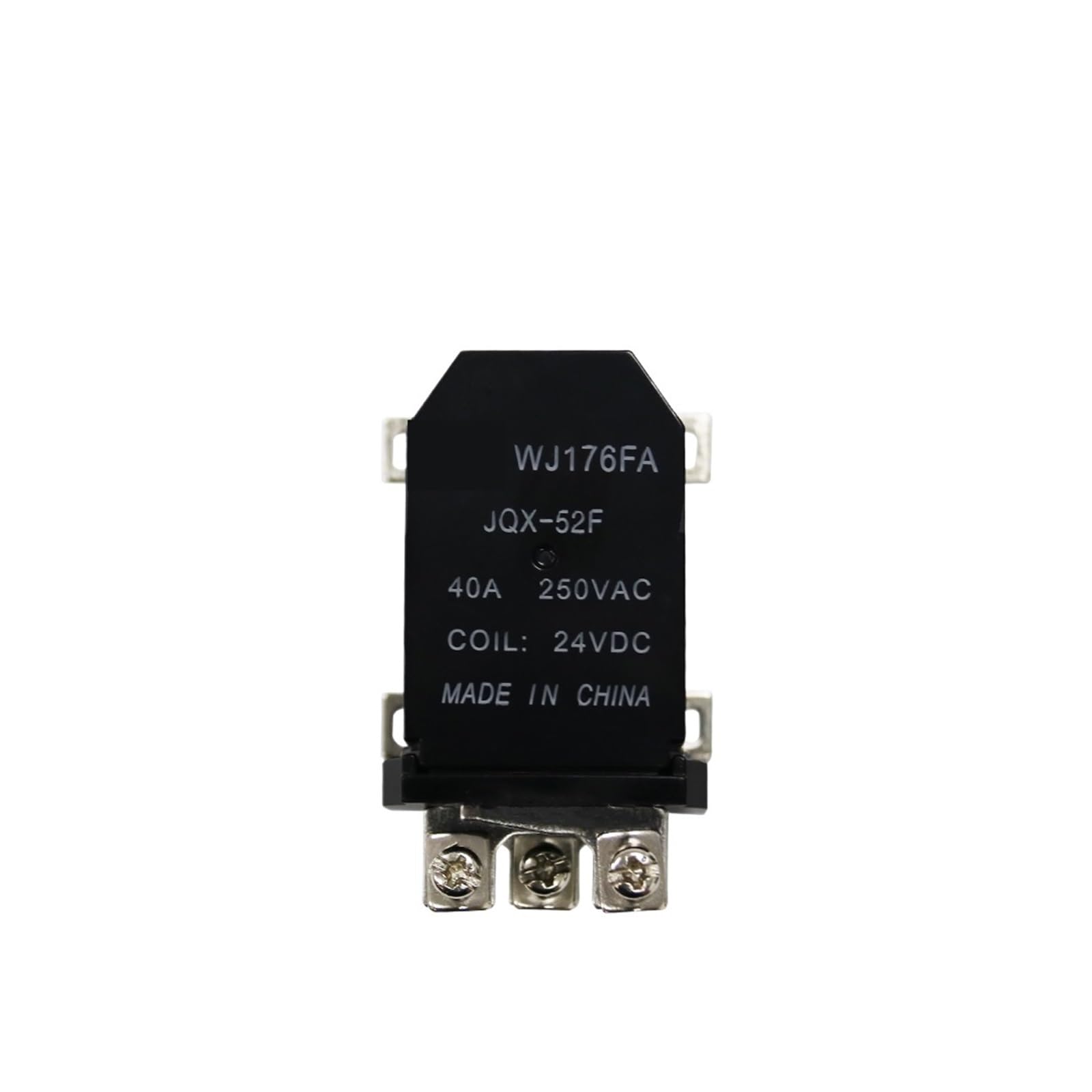 Relais Haute Puissance WJ176FA JQX-52F 110V CA avec contacts en alliage d'argent