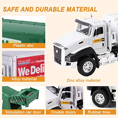image for Wemfg 3 Pack of Car Toy Set Play Vehicles in Carrier Truck, Postal Tru