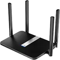 Roteador modem 4G LTE AC1200 de banda dupla desbloqueado com slot para cartão SIM, WiFi Mesh de 1200 Mbps, antenas de alto ganho de 5 dBi, DDNS, VPN, Cloudflare, LT500