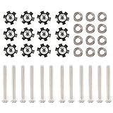 Frezon Set of 12 RV Ladder Repair KIT Nuts Stainless Bunk Motorhome Parts Camper Trailer Coach
