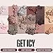 Huda Limited Edition Icy Nude Eyeshadow Palette - 0.56 oz / 16.1 g - 18 SHADES