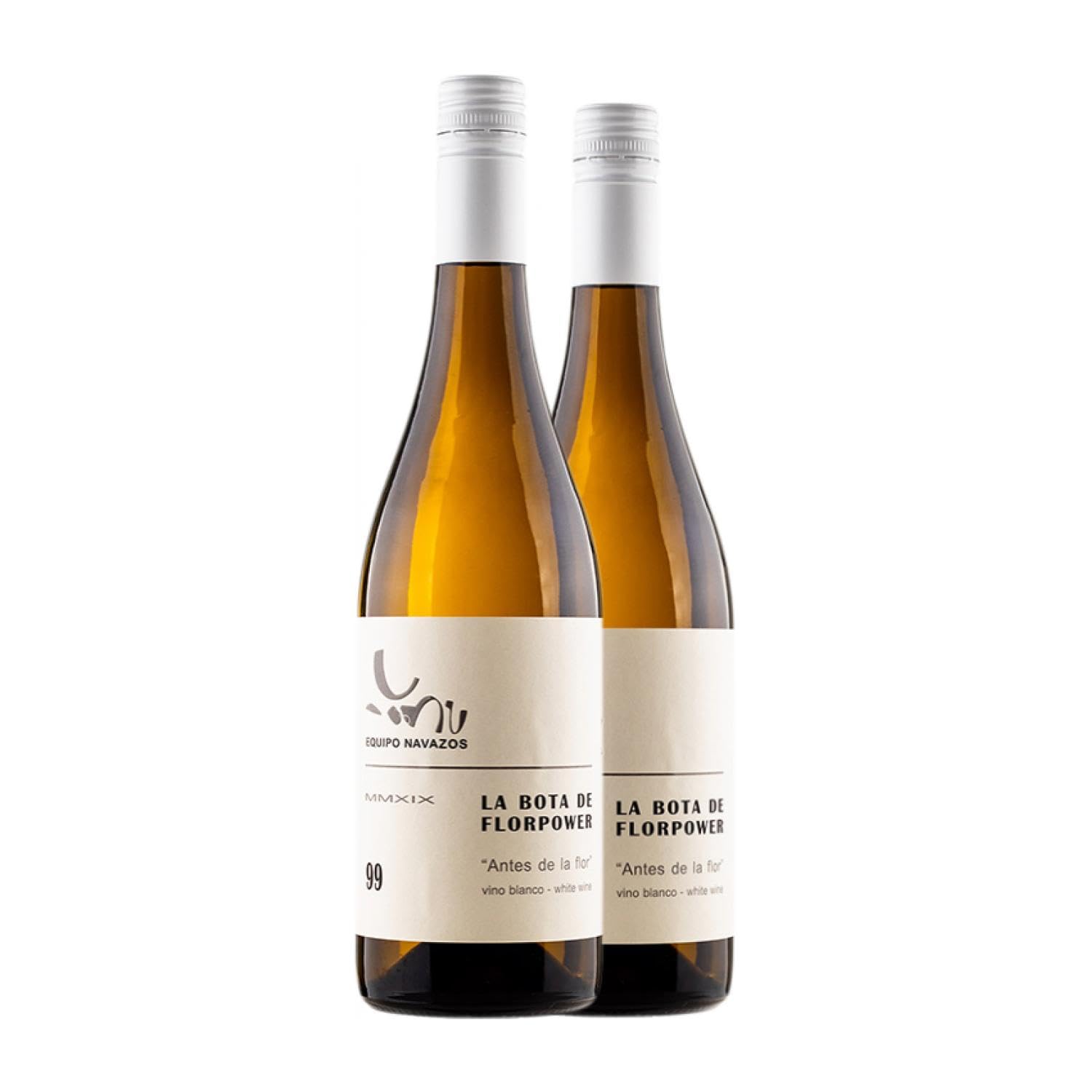 Equipo Navazos La Bota de Florpower 99 Antes de la flor MMXIX Palomino Fino 75 cl Vino blanco (Caja de 2 Botellas de 75 cl)