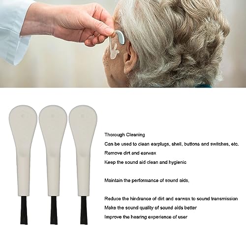 Escova de limpeza de amplificador de som, escova de limpeza profissional flexível para viagens para