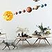 Pianeti Sistema Solare Bambini Adesivi Murali Sticker Decorativi Parete Decorazioni Muro per Camera da Letto,Asilo Nido Camerette Soggiorno Adesivi da Parete scala Adesivo Mobili Murali Bambini