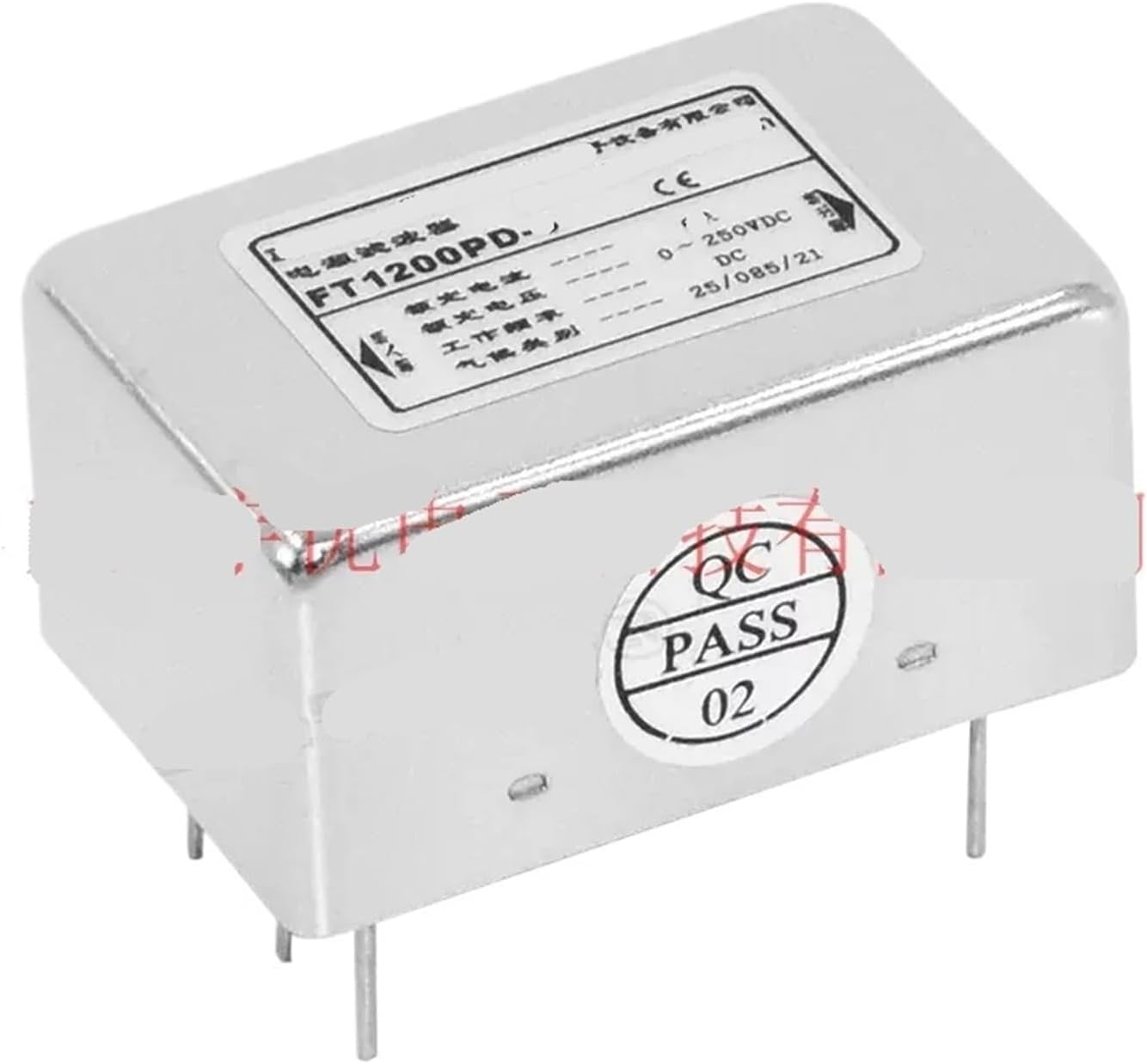 干渉防止DC PCB電源フィルタ回路基板ピンタイプFT110PD/FT120PD1A 3A 6A(FT1200PD-6) 