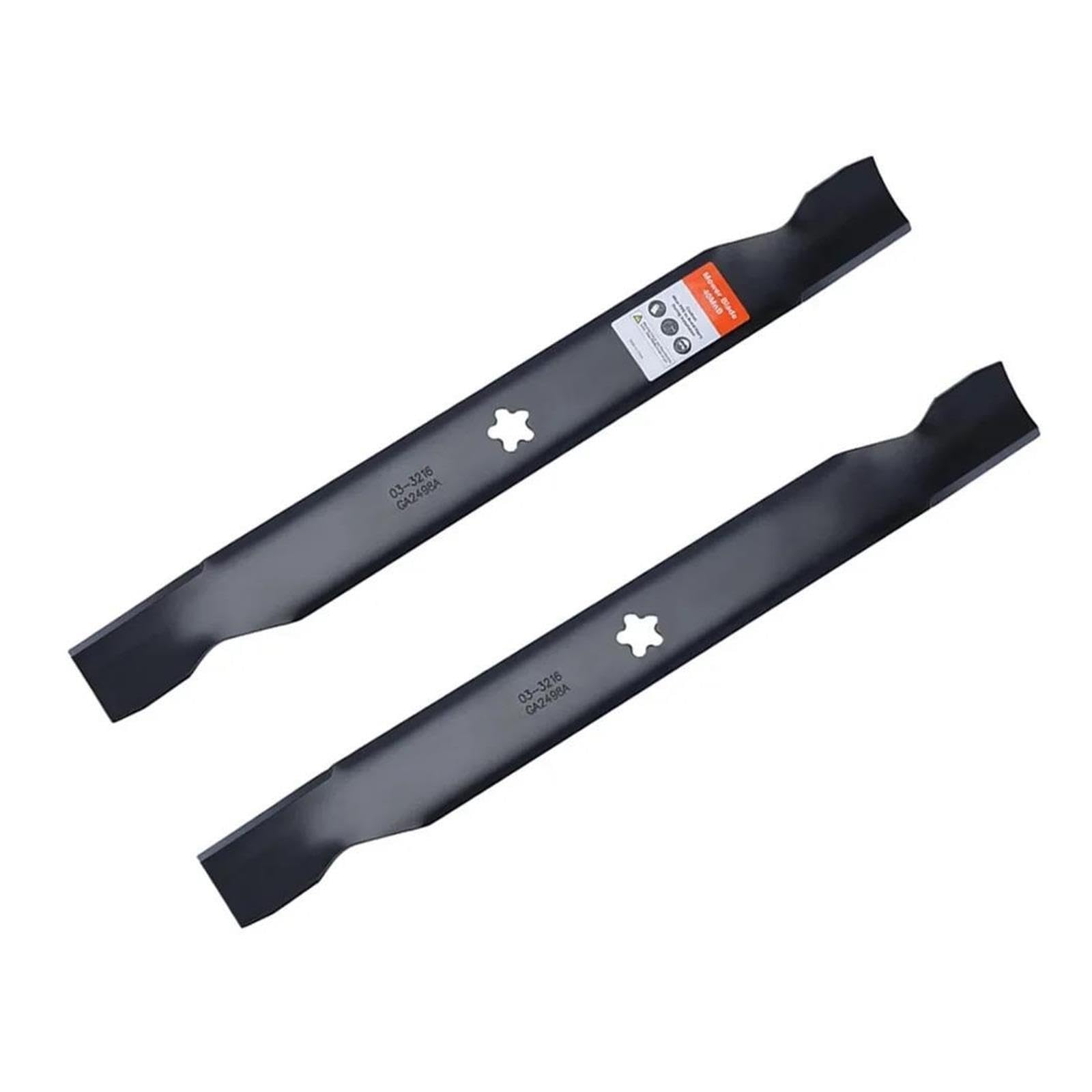 Paquete De 2 Cuchillas for Cortacésped 138971, Compatibles Con Craftsman LT1000 LT2000, Cortacésped De Cubierta De 42 Pulgadas, Poulan Pro, Tractor De Césped Husqvarna