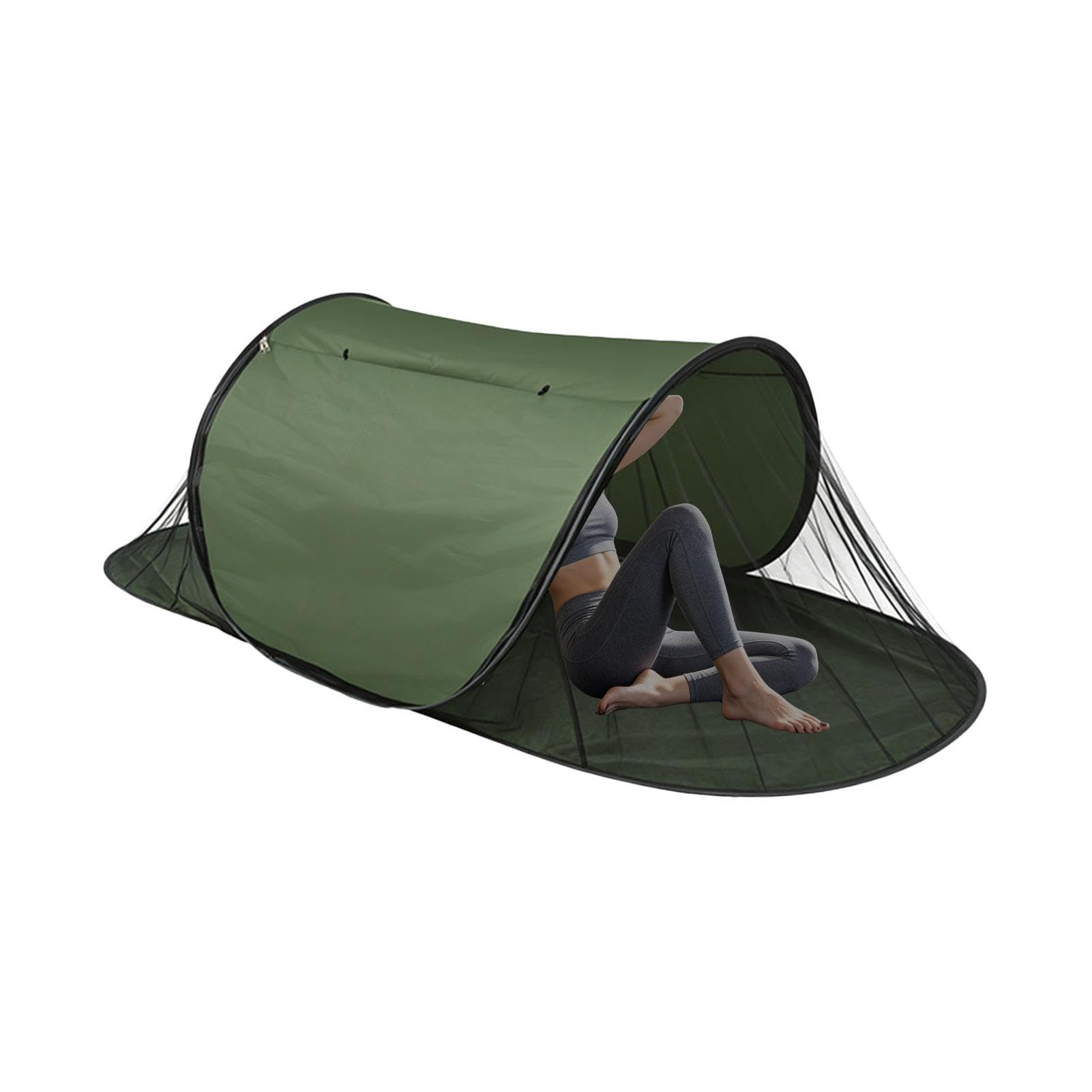 Mesh Insektenschutzpavillon Pop-Up Faltbares Tragbares Campingin Bootsform