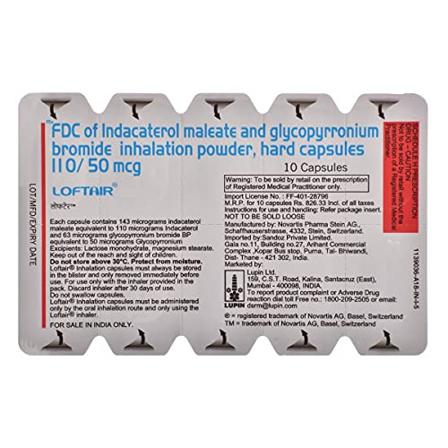 Image of Loftair - Strip of 10 Capsules