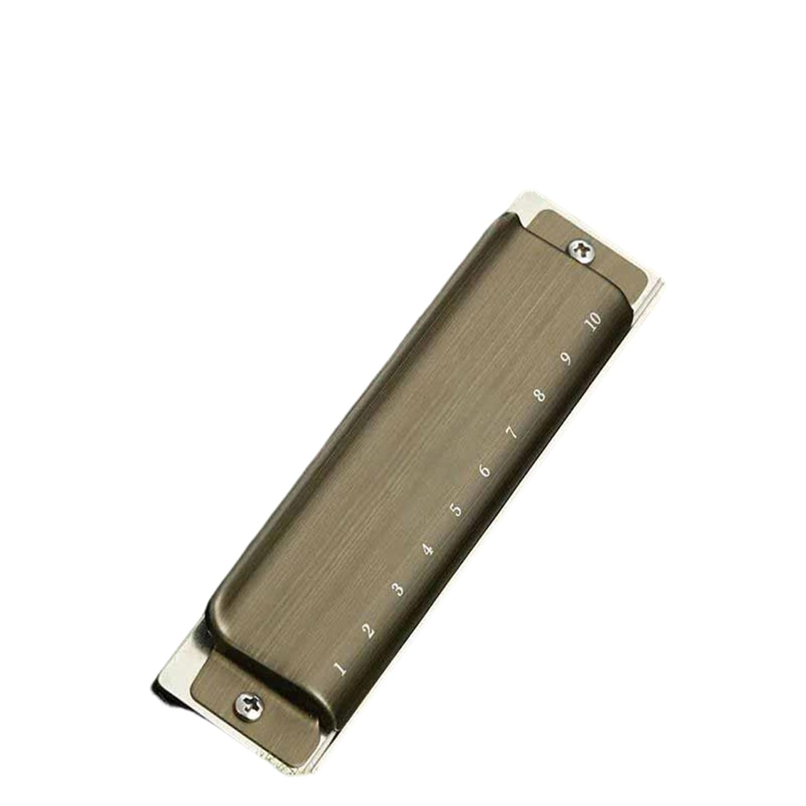 Armonica Armonica Blues A 10 Fori In Do Con Custodia Scala Diatonica Adatta A Musicisti Professionisti E Principianti(3/4)