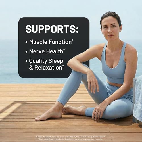 NatureWise Triple Magnesium Complex - Chelated - High Absorption Magnesium Glycinate + Malate + Citrate for Muscle Nerve & Sleep Support - Vegan 90 Capsules - image 5