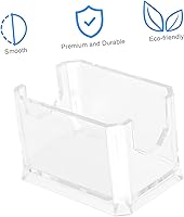 Vista 7 de 2pcs bolsa de té caja de artículos diversos contenedores acrílico contenedor acrílico titular bolsa de té organizador