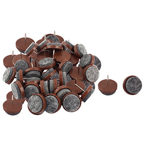 Ruilogod Canteen Desk Chair Sofa Furniture Good Performance Skid Protector Nail 21.5mm Dia 65pcs (id: 464 ebb fe7 4f9 a7e