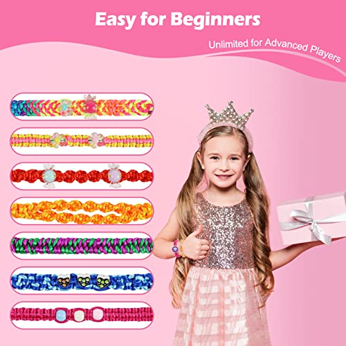 Teensmagic Crafts For Teen Girls Ages 8-12 Year Old Friendship Bracelet Making Kit String Maker For 6 7 8 9 10 11 12 Yr Girls, Best Christmas Birthday Gift Ideas #TOP2