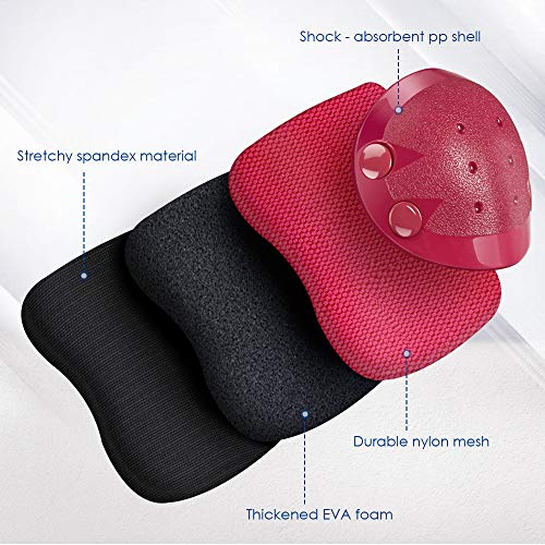 image for JBM Adult Knee Pads Elbow Pads and Wrist Guards Full Protective Gear f