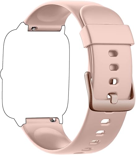 Vista 4 de GRV Correa de repuesto para reloj inteligente GRV FC1 (rosa)