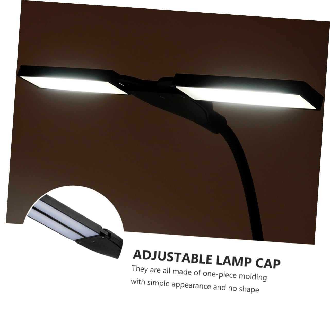 Mikikit Lampe Pupitre Led Pour Piano à Queue Lampe De Lecture Usb Réglable à Clipser Avec Tête Pivotante Niveaux De Luminosité Adaptée Pour Partitions Et Musique