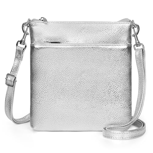 Image of befen Genuine Leather Crossbody Purses for Women Travel Cross Body Bags Lightweight with Adjustable Shoulder Strap