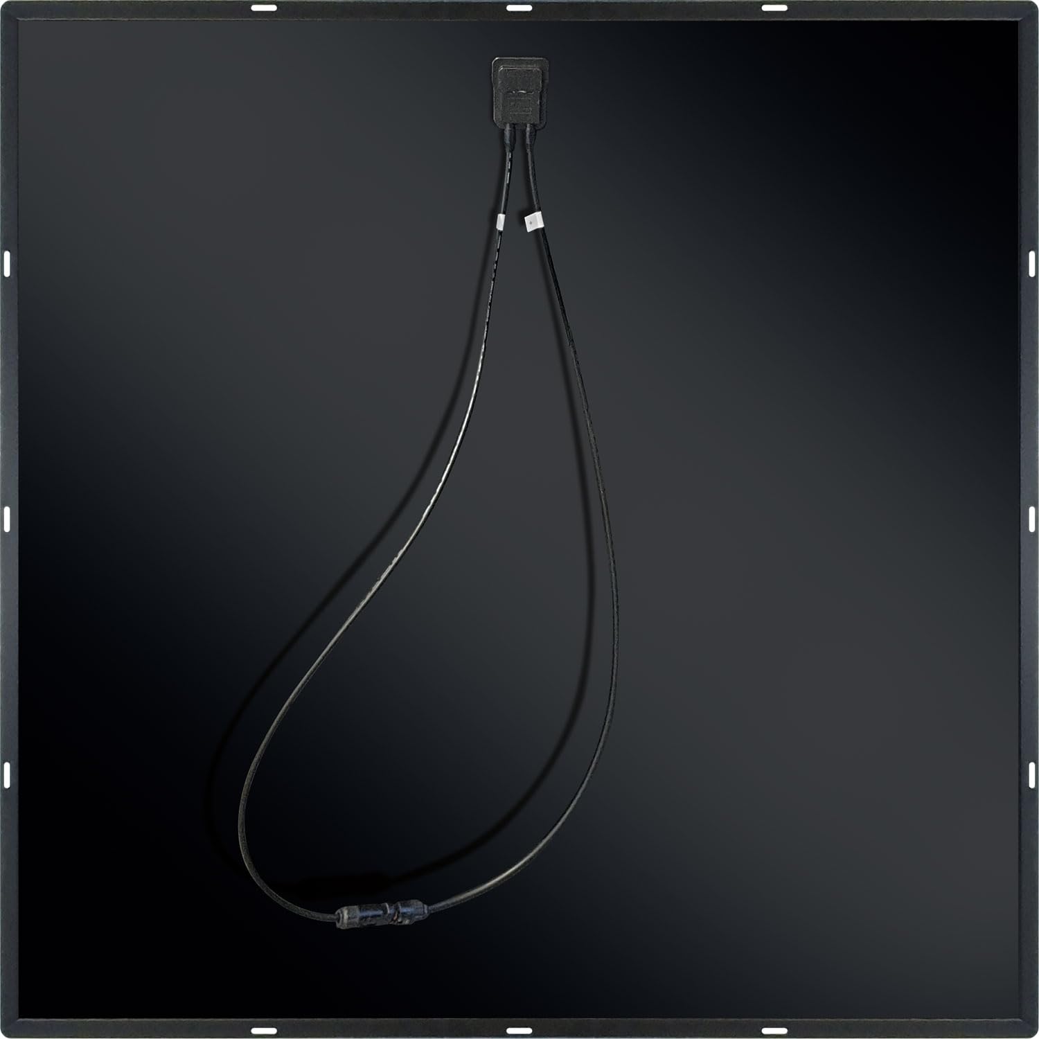 SCHWAIGER SOPA5400 Panneau solaire en verre Slim-Line 2er Set 400Wp Panneau solaire Centrale électrique pour balcon Étroit Plat Étroit Centrale électrique solaire