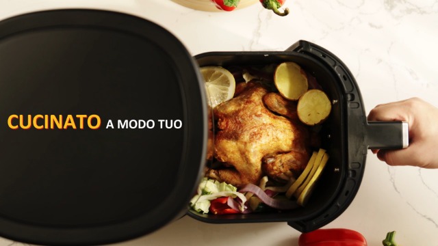 Friggitrice Ad Aria Innsky 6L - Touch Screen, 1500W, 8 Programmi - Foto 12